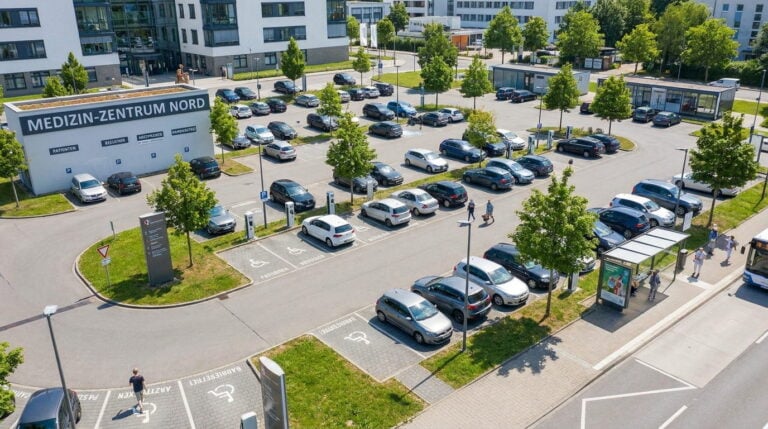 Sichere und verfügbare Parkplätze für Kliniken und Praxen 2 Parkraumbewirtschaftung für Kliniken Vialero