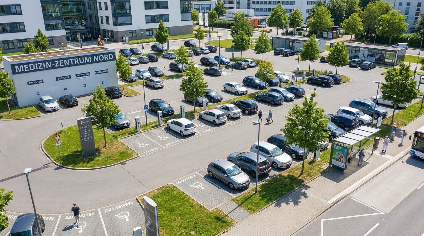 Parkraumbewirtschaftung für Kliniken Vialero